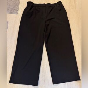 Nine West - Women's Black Wide-Leg Pants